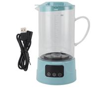 RESPICEFINEM Brocca di acqua idrogeno Migliora il tuo benessere a casa con 1,5 litri di grande capacità 5V 1000-1500ppb USB Generatore di acqua ricaricabile ricaricabile MA