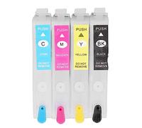 Respicefinem Cartucce d'inchiostro compatibili con ricarica di ricambio per stampanti a getto d'inchiostro con chip permanente che offrono un utilizzo riutilizzabile, stampa e (In GBK/MUGC/MUG /