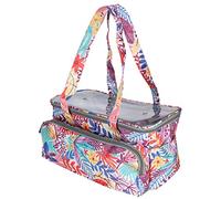 Respicefinem Cestino Da Cucito Stampa Borsa Di Stoccaggio In Lana Borsa In Filato Fai Da Te Per Forniture Di Cucito E Organizzazione Di Filati Ideale Per Lavori A Casa In Viaggio O Sess