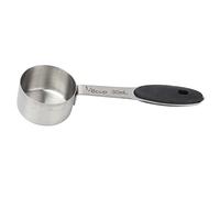 Respicefinem Coffee Measuring Scoop Stainless Steel 30Ml 1/8 Cup With Silicone Handle For Coffee Tea Milk Powder In Kitchen Bar Home