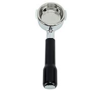 Respicefinem Coffee Portafilter 58 mm Ideal for Home Coffee Shops Bottomless Handheld Design with Aluminium Alloy Construction and Stainless Steel Filter Basket for Consistent Deli (Black)