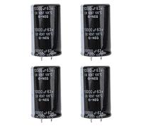 Respicefinem Condensatori elettrolitici 10000uF 63V 4 Pezzi 30x50mm per Amplificatori Audio TV Monitor LCD Componenti Elettronici ad Alta Stabilità