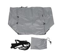 Respicefinem Copertura della Pompa del Riscaldatore della Vasca Idromassaggio Gonfiabile 420D Argento Panno Oxford Copertura della Pompa del Riscaldamento della Spa Gonfiabile per (Grigio)