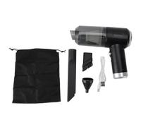 Respicefinem Cordless Handheld Vacuum Cleaner 7000Pa Strong Suction 120W High Power 50000rpm Motor for Home Car Computer Keyboard Black Compact Portable (Black)