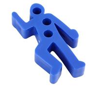 Respicefinem crimine scene a portata di penna e stress alleviare l'arredamento dell'ufficio per casa o luogo di lavoro con 3 fori che misurano 4 pollici di lunghezza 2 5 pollici (Blu)