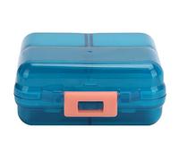RESPICEFINEM Custodia per contenitori per lo stoccaggio dell'organizzatore portatile con copertura di tenuta ideale per l'uso quotidiano e viaggiare a sette griglie in vittoria in (Verde scuro)