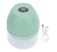 Respicefinem Electric Mini Garlic Chopper 250ml Cordless Multi Functional Kitchen Vegetable Onion Mincer Portable Food Processor White (Verde chiaro)