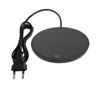 Respicefinem Electric Waterproof Touch Heating Cup Mat With Adjustable Temperature For Coffee Tea Milk In Office Home School EU 220V (EU Plug 220V)