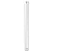 Respicefinem Extension Shower Arm Stainless Steel Extender Tube Shower Head Extension Rod And Easy To Install For Bathroom Upgrade 4 Inches Long (6 Inch)
