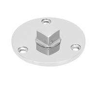 RESPICEFINEM Forma tonda in acciaio inossidabile 316 Accessorio hardware a spina di scarico marino con fori di fissaggio precisi superfici lucidata specchio e massima corrosione