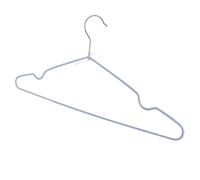 Respicefinem ganci per abiti in plastica premium con design senza tracce non colpiti ideali per più tipi di abbigliamento e sia le condizioni asciutte che bagnate. (Blu)