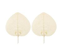 Respicefinem Handheld Leaf Fan Cool Cooling Device With Lightweight Portable Design And Environmental Material For Warm Weather And Home Decoration Chinese Craft Fan