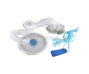 Respicefinem i portatile lancio di pesci mesh trappola per pesca a rete ideale per catturare una varietà di piccole creature in diversi corpi idrici con un design da 3 6 metri () (3m)