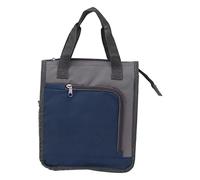 Respicefinem La borsa per il pranzo della drogheria riutilizzabile refrigerata maniglia allargata mantiene il cibo a temperatura costante per ore Ideale per i viaggi di (Blu scuro)