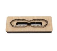 Respicefinem Leather Cutting Die Steel Wooden Strap Leather Die Cutting Ideale per Fai Da Te Materiale Premium in Acciaio e Legno Assicura Durevolezza Alti Bordi di Nitidezza Per