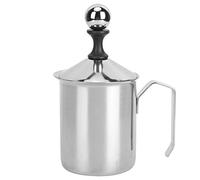 Respicefinem MANUALE MATTURA FROTTORE 400CC 304 Acciaio inossidabile con manico ergonomico per la produzione di arte del latte di caffè nel ristorante Cafe Home