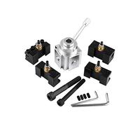 Respicefinem Mini utensili da taglio CNC Tornio per metalli Cambio rapido Mini tornio Portautensili Torno Para metallo e kit di supporto per scanalatura Zigrinatura Foratura Alesat
