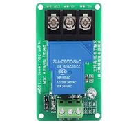 Respicefinem Modulo relè a 1 canale con supporto di isolamento accoppiatore ottico Interruttore di attivazione di livello alto e basso 30A 12V per il controllo industriale della (5 V)