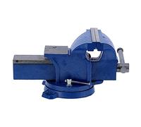 Respicefinem Morsa banco 6 pollici Chiusura manuale in metallo Base girevole a 360 gradi per impieghi gravosi Piano tavolo con incudine per progetti di lavorazione del legno e