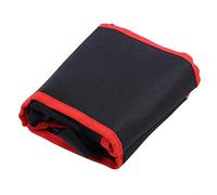 Respicefinem Multifunctional Garden Tool Waist Bag 56x16cm Durable 600D Oxford Cloth With Multiple Pockets For Electricians And Maintenance Workers Black Red (black&red)