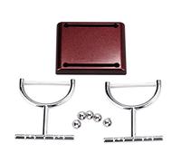 Respicefinem Newton's Cradle Steel Balance Bilancia Fisica Scienze Pendulum Desaggio Fun Toy Dimostra i principi scientifici e fornisce rilassamento per l'ufficio a