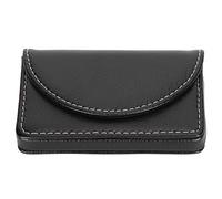 Respicefinem Nome business Case Case PU Leather Regali ideali per le riunioni di business e caffè in viaggio per la vetrina professionale portatili organizzati non slip non slip (033#)