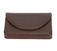 Respicefinem Nome business Case Case PU Leather Regali ideali per le riunioni di business e caffè in viaggio per la vetrina professionale portatili organizzati non slip non slip (033#)