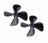Respicefinem per Barca RC a 4 Pale Full Immersion Eliche in plastica CW CCW ad Alta Resistenza per Albero da 4 mm Coppia di Eliche Subacquee a Spinta Forte Leggera e Facile