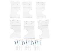 Respicefinem pesca a palla da pesca supporto a parete supporto per le canne da pesca staffa acrilica portapacchi per rastrelliera per salvare acrilico per garage sale motrine sale