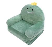 Respicefinem pieghevole divano divano carino cartone animato morbido comodo per leggere rilassarsi giocando e dormire a casa con i dinosauri 3 strati e ampie braccioli fatti di (2 livelli)