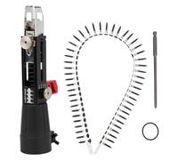 Respicefinem Pistola sparachiodi a catena automatica Trapano elettrico Kit chiodatrice a batteria Attrezzatura per serraggio viti Strumento per la lavorazione del legno