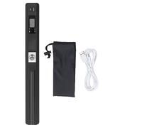 Respicefinem Portable Scanner Handheld Business Scanning Equipment Fast Scanning High Resolution Storage Capacity Suitable For Banking Insurance Business Real Estate Agent Home Off (Nero)