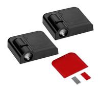 Respicefinem Proiettore LED per portiera per auto Luce di benvenuto alimentata a batteria con logo personalizzato per illuminazione notturna di entrata e uscita Tipo 1 (Tipo 3)