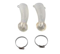 Respicefinem Protezione per corno di mucca in silicone per la sicurezza del bestiame Prevenire i combattimenti in fattoria Design resistente al calore per l'uso del corno sinistro