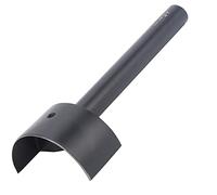 Respicefinem Punzone A Mezzo Tondo Per La Lavorazione Della Pelle Taglierina Semi Circolare Resistente Con Manico Antiscivolo Facile Usare Per Cinghie Fai Te E Progetti Di Borse (Φ45mm)