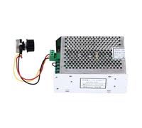 Respicefinem PWM DC Motor Speed Controller Smooth Speed Control With PWM Technology For Various Motor Applications AC110 220V Input DC0 100V Output Aluminum Alloy Design