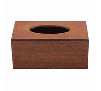 Respicefinem Rectangular Wood Tissue Box With Elegance And Fine Workmanship Ideal For Living Room Bedroom And Kitchen Available In Black And Light Colors 23 12 10 5cm Size (Light)