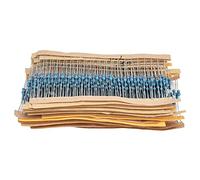Respicefinem Resistori a pellicola Kit resistore 30 valori Resistori elettronici di precisione 1/4W 1% per progetti elettronici fai te