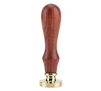 Respicefinem Retro Legno Sigillatura Bastoni di Cera Classico Timbro di Sigillo Premium Manico in Legno Rimovibile In Ottone Testa Per Inviti Feste Matrimonio Hobby Craft Projects (Plants: 012)
