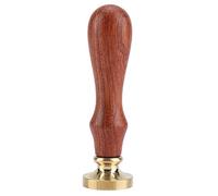 Respicefinem Retro Legno Sigillatura Bastoni di Cera Classico Timbro di Sigillo Premium Manico in Legno Rimovibile In Ottone Testa Per Inviti Feste Matrimonio Hobby Craft Projects (Miscellaneous F: