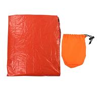 Respicefinem Sacco a Pelo di Emergenza Leggero Riutilizzabile Antivento Impermeabile PE Pellicola di Alluminio Sacco a Mummia per Campeggio Escursionismo Viaggi Sopravvivenza