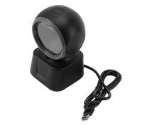 Respicefinem Scanner di codici a barre desktop 1D 2D QR Omnidirezionale Mani libere con rilevamento automatico delle immagini USB per il negozio di supermercati al dettaglio