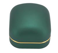 Respicefinem Scatola per Anelli a LED in Velluto per Gioielli di Lusso con Luce LED Integrata per Regali di Matrimonio Anniversario e Proposte (Verde Scuro) Finale Sell Point