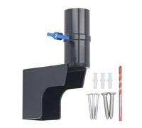 Respicefinem Short Wall Mount Bracket Premium Aluminum Alloy Construction Lightweight And Portable For Quick Installation Enhanced Stability And Weatherproof Performance For Home A
