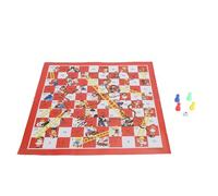 Respicefinem Snake And Ladders Chess Stimolante Divertimento Migliora le relazioni Set di giochi da tavolo per viaggi all'aperto Perfetto per serate di gioco in famiglia Viaggi