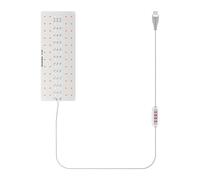 Respicefinem sotto il mobile lampada di crescita delle piante a led interno Dimmetro completo con tempistica 8h 12h 16h ideale per tutte le fasi della crescita delle piante nelle (Single Head)