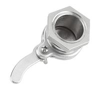 Respicefinem Stainless Steel Honey Tap Gate Valve Beekeeping Tool for Extractor Bottling Equipment Corrosion Resistant Durable