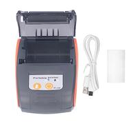 Respicefinem Stampante termica per ricevute stampante per banconote mini stampante tascabile per biglietti compatibile con Android 58 mm con borsa (Con caso)