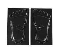 Respicefinem Stampo per Impronta del Piede Set di Stampi per Pavimentazione in Pietra di Cemento Riutilizzabili Set di Stampi per Percorso del Giardino per Passerella Fai da Te