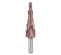 Respicefinem Step Drill Bit Cobalt Coating High Speed Steel M35 Triangular Shank Hole Opening Tool Offers Reduced Friction Extended Life And High Wear For Perforating Various (4-12 (Step 5))